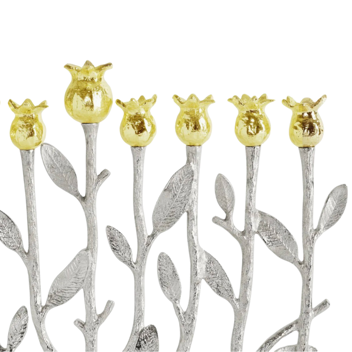 Michael Aram Pomegranate Silver & Gold Menorah