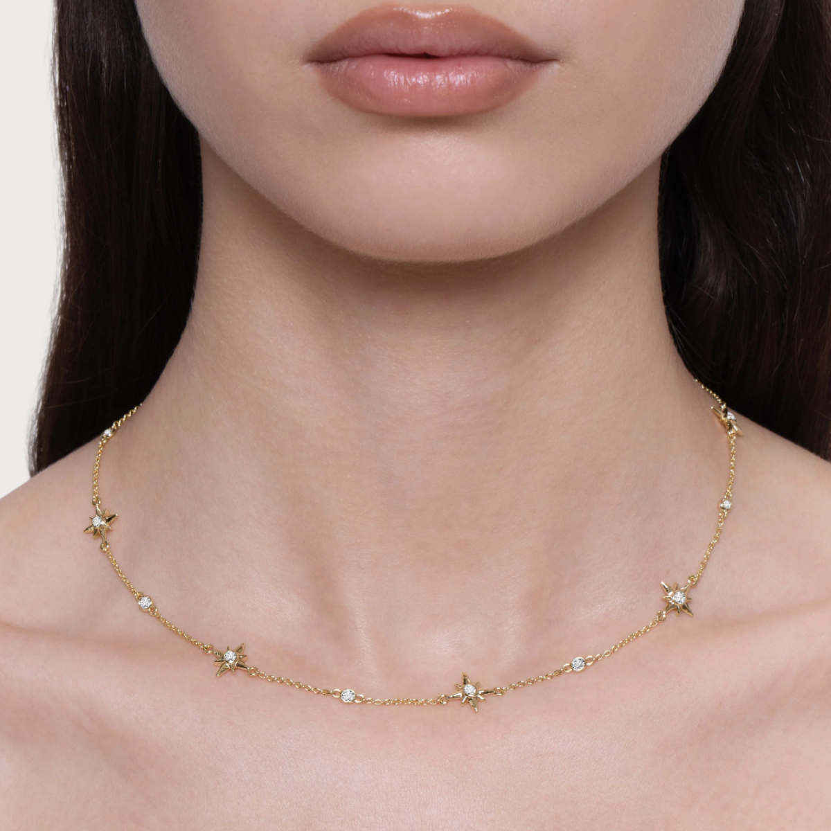 Anabel Aram Celeste Station Necklace