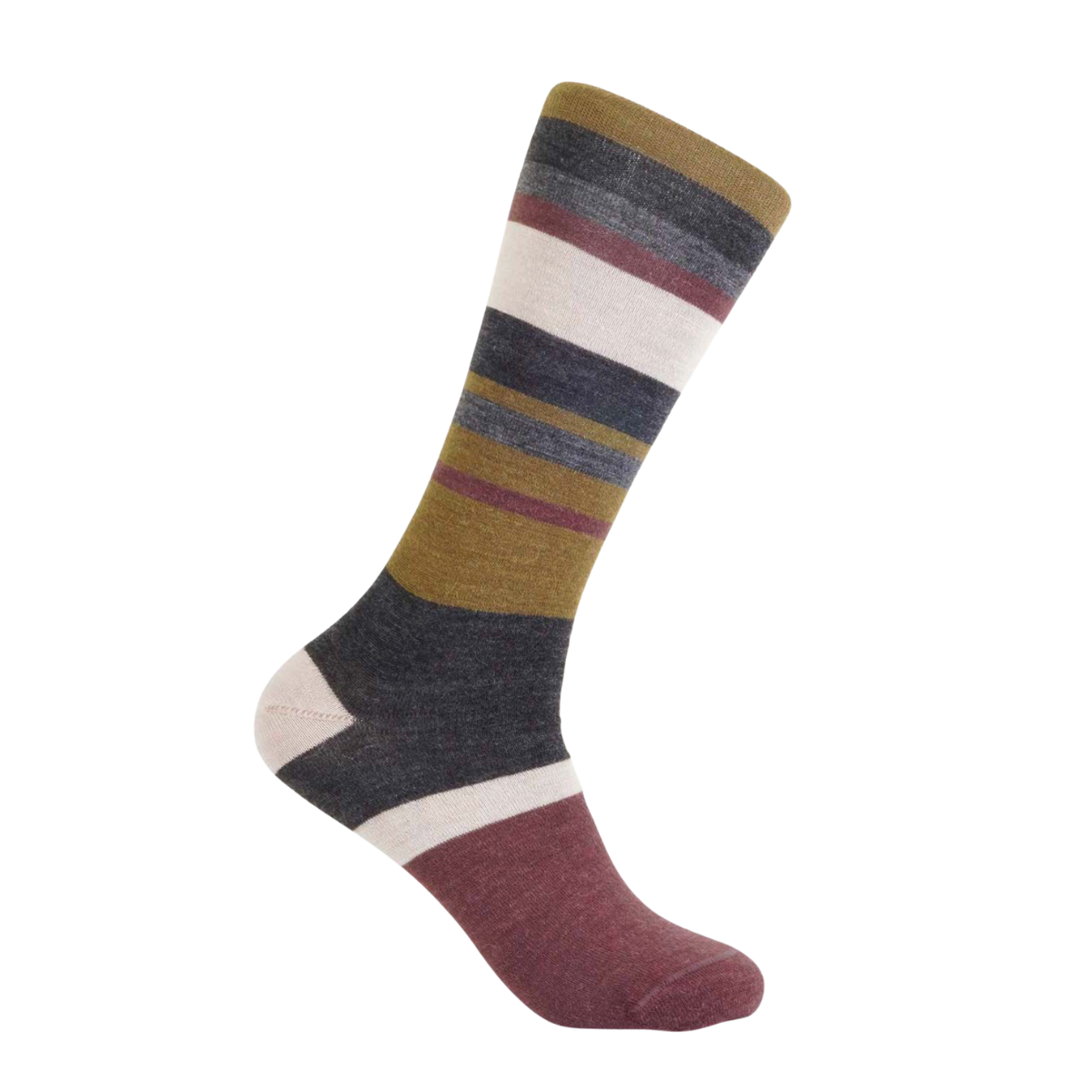 Alpaca Socks - Linea - Plum Men Socks