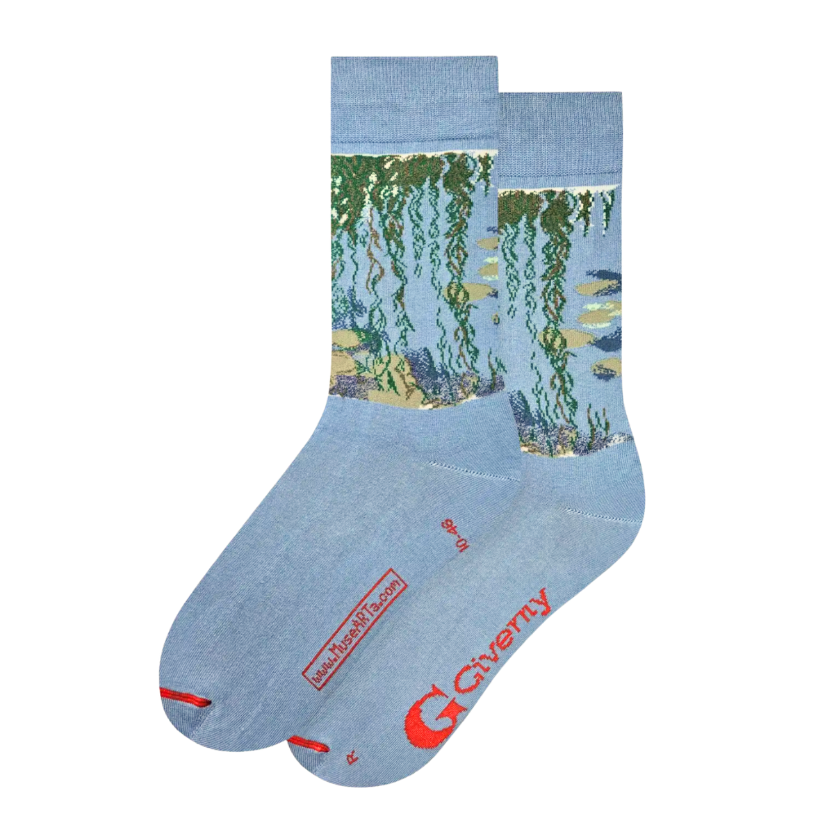 Claude Monet - Nymphéas Avec Rameaux De Saule Socks