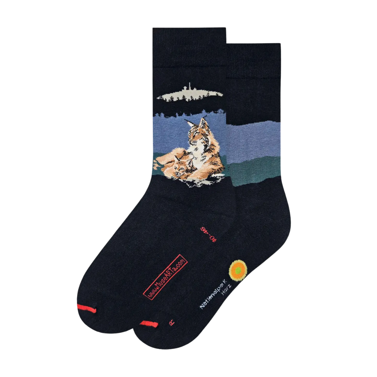 Lynx Hary National Park socks