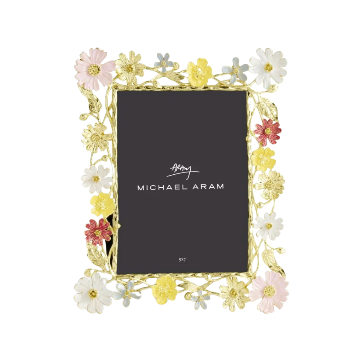 Michael Aram Wildflowers 5 x 7 Picture Frame vertical
