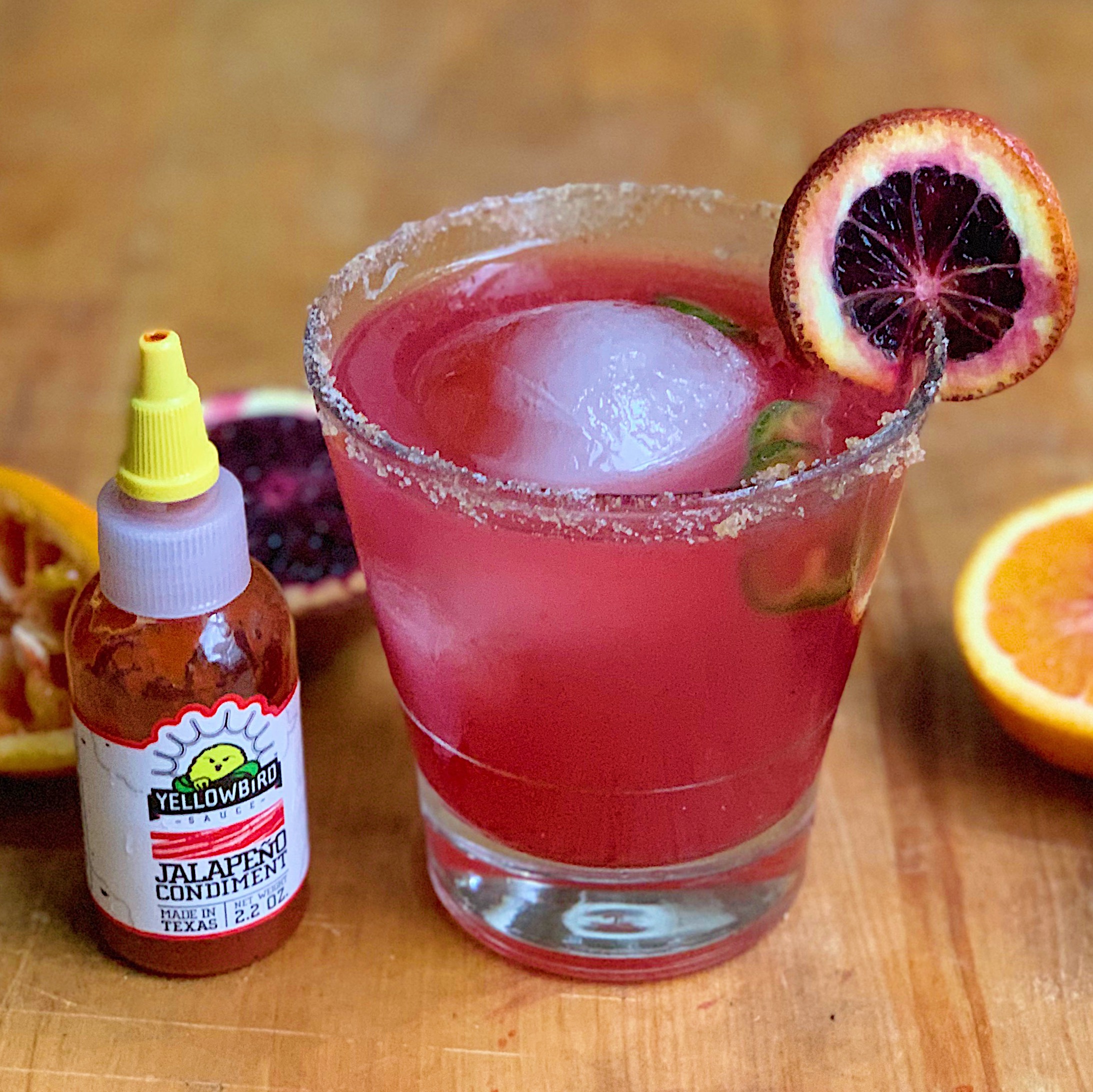 Jalapeño &amp; Blood Orange Margarita