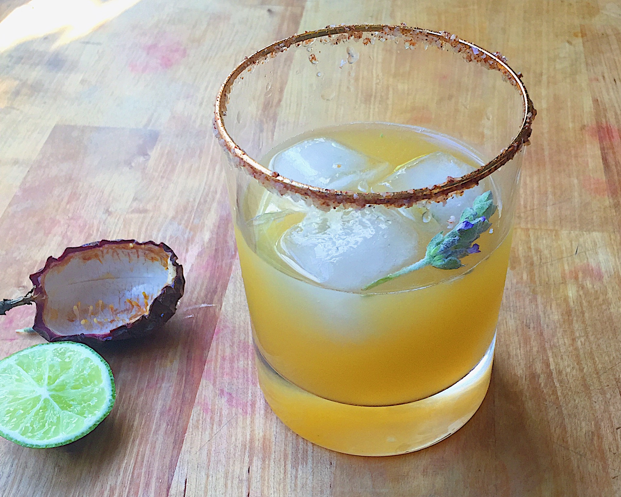 Passion Fruit &amp; Lavender Margarita