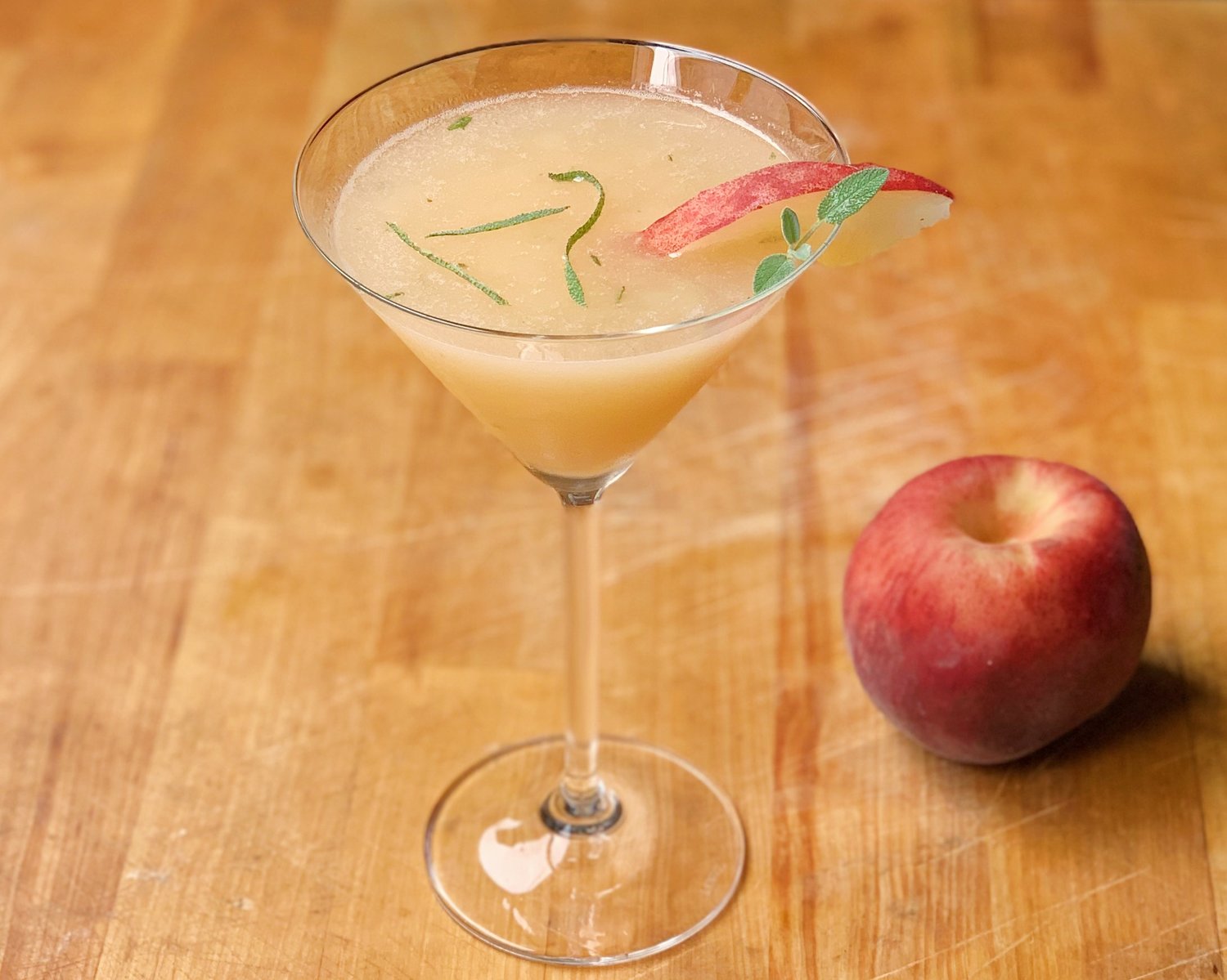 friyay happy hour: just peachy martini