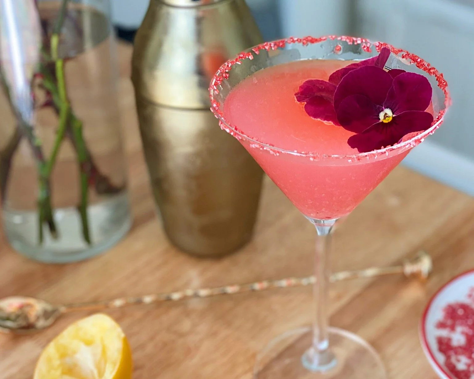 blood orange & hello goldie marteani
