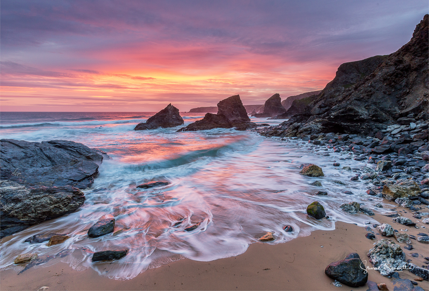 Bedruthan Steps Sunset.JPG