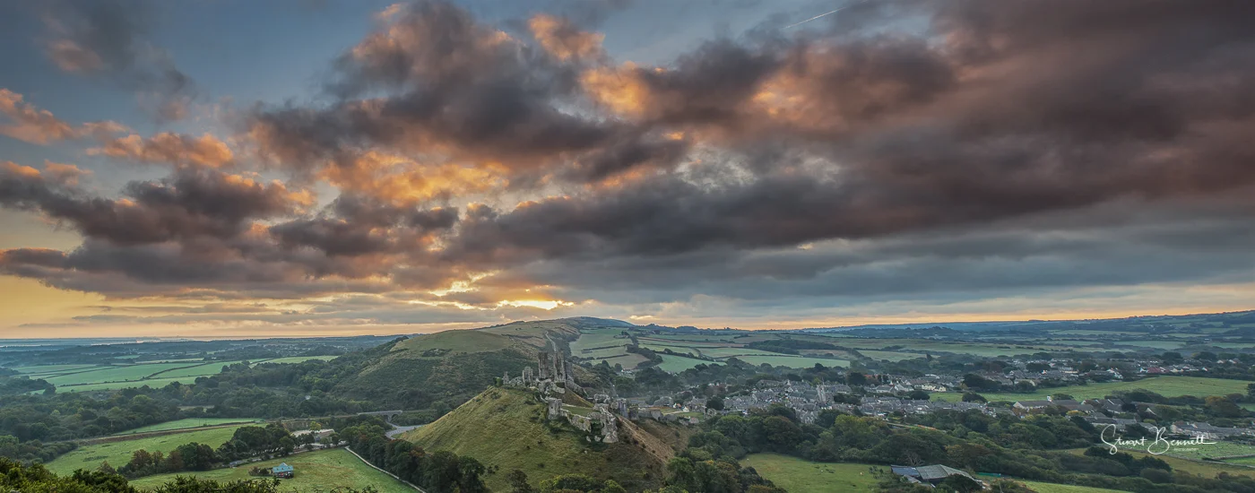 Corfe Sunrise I.JPG