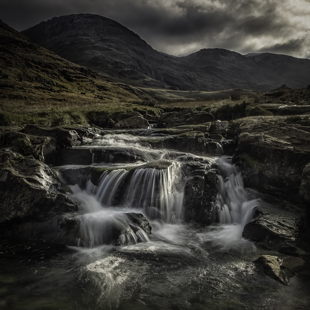 Styhead Gill and Scafell Pike