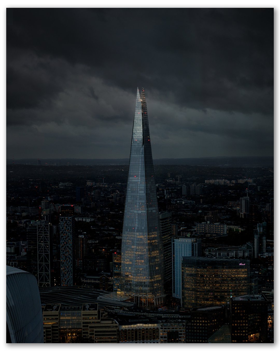 The shard - Yesterday was mainly spent wandering around central London whilst my daughter was at an Inhaler gig at the Royal Albert Hall. With almost 40k steps and several bouts of torrential rain it made for some interesting results.

This is shot f