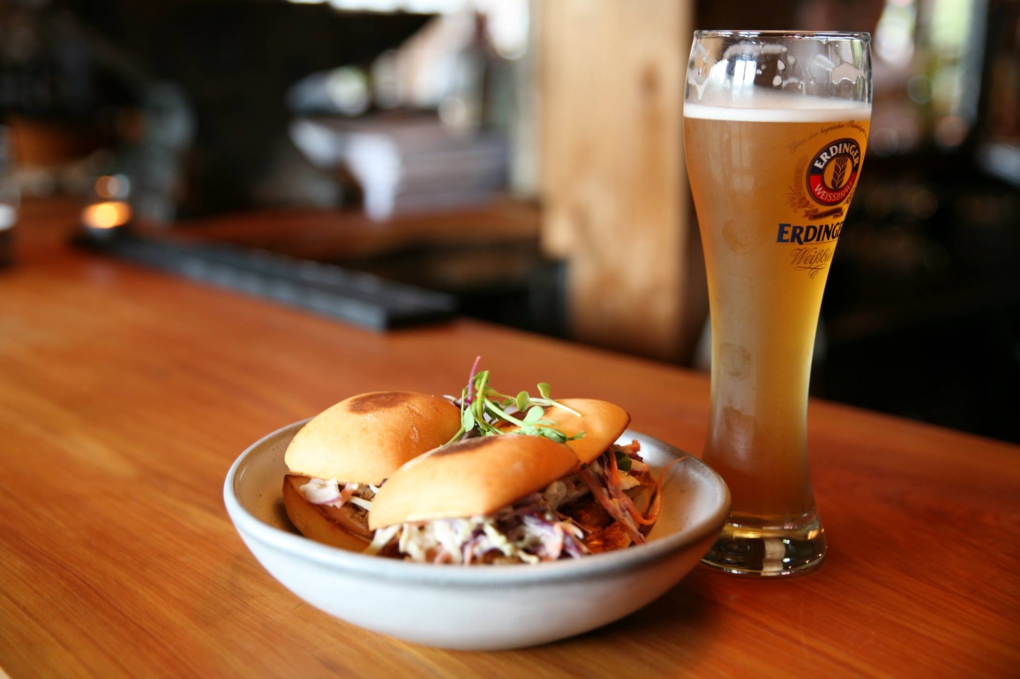 Smiths Beef Brisket Sliders with Asian style coleslaw & kewpie mayo