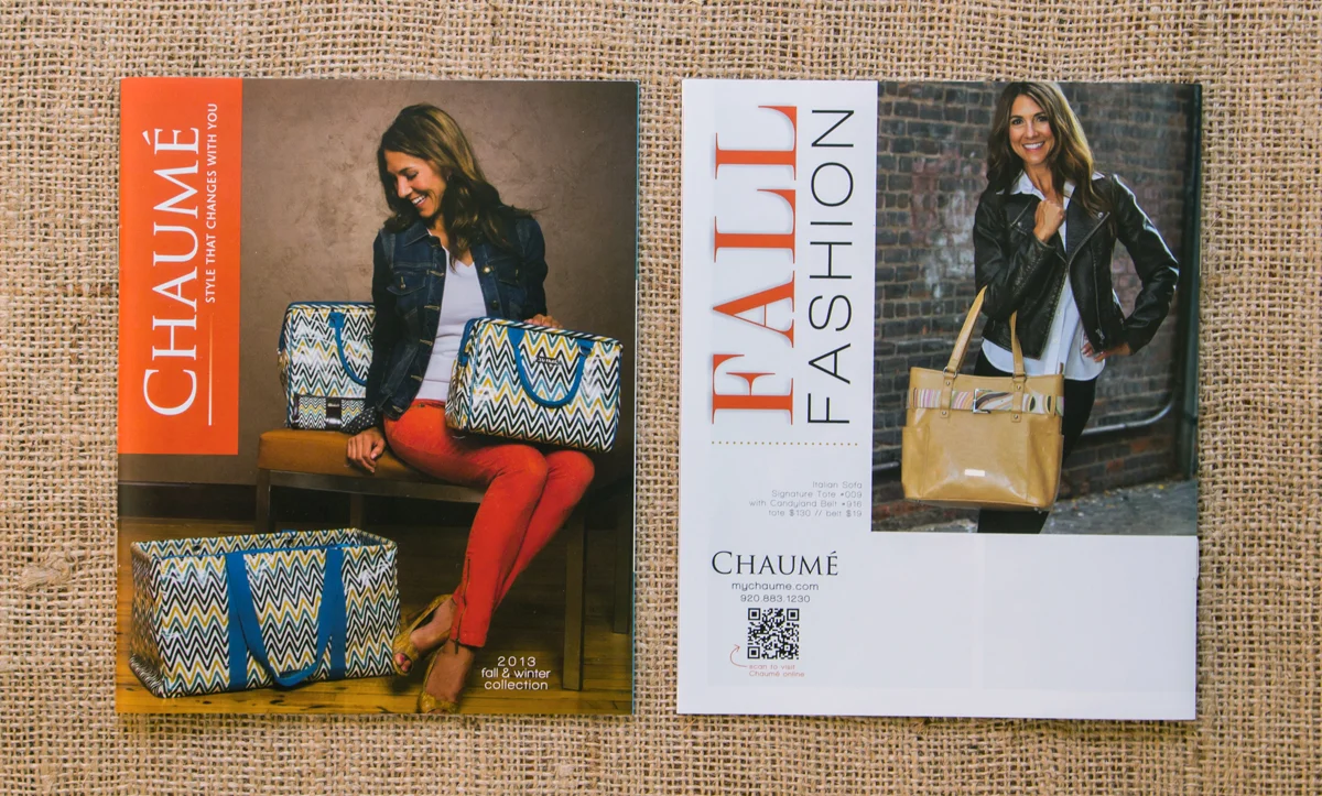 Chaumé 2013 Fall/Winter Collection Catalog // Front & Back Covers