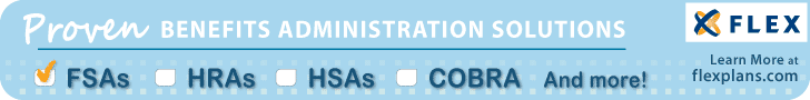 728 x 90 Animated GIF Banner Ad // Flex Plans Overview