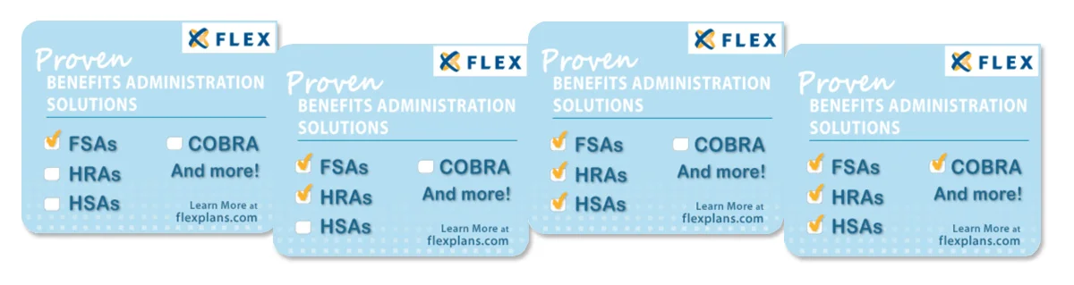 Four Part Animated Banner Ad // Flex Plan Overview
