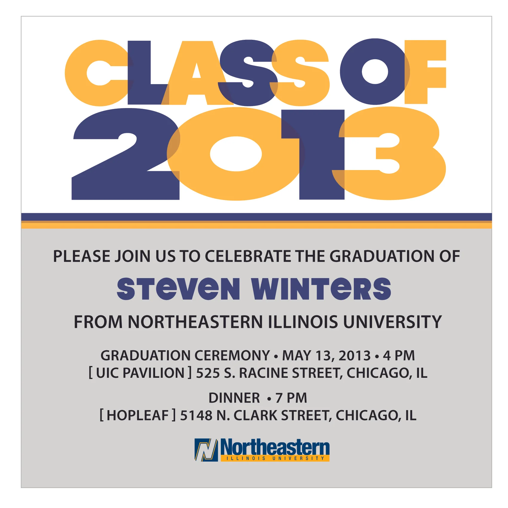 Graduation Invitaiton 