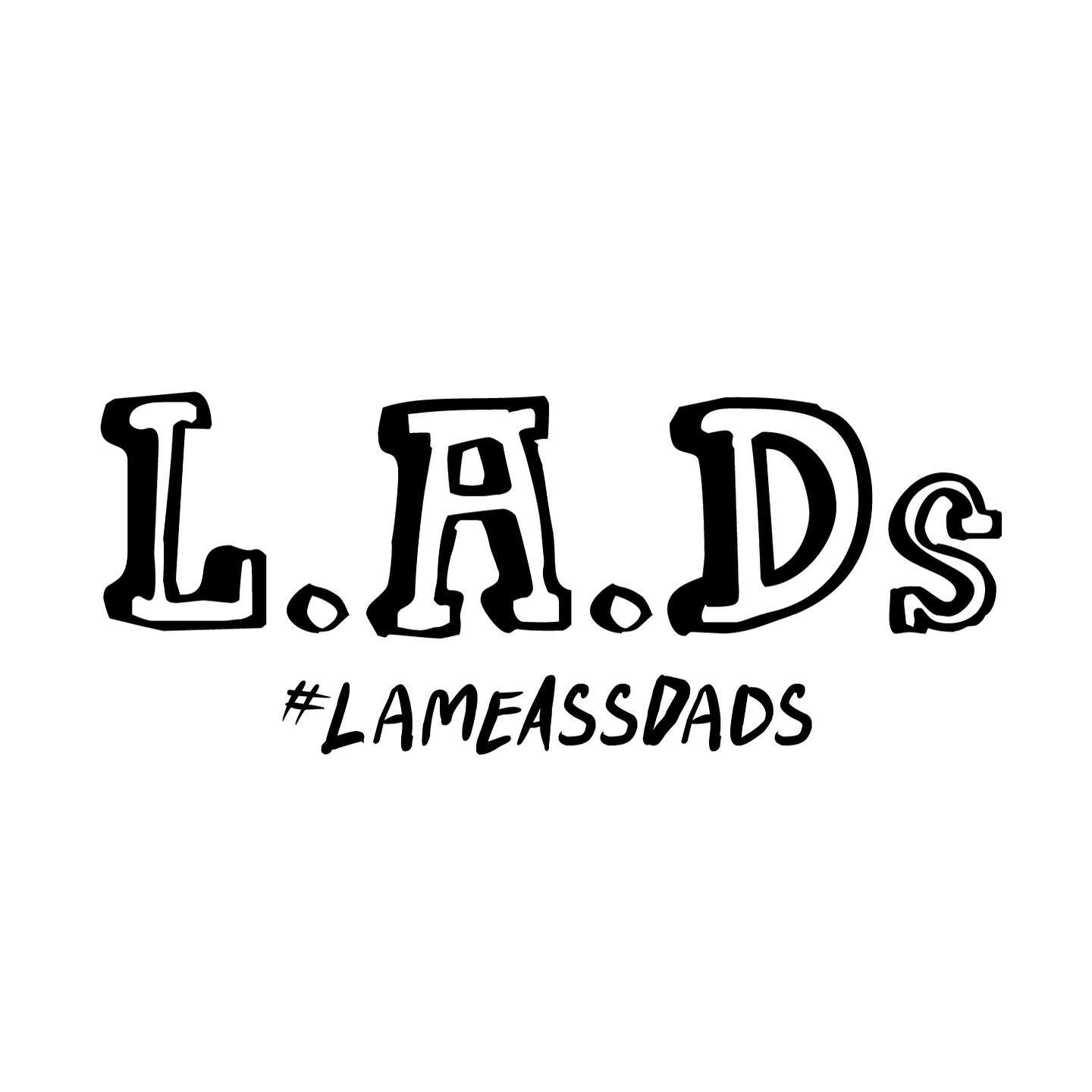 Presenting the final LADs logo for your viewing pleasure! A BIG thank you to the @lameassdads for letting me design y&rsquo;all a not so lame logo 😀🤘🏻
:
:
#lunalilydesigns #logodesigner #logodesign #logodesigns #branding #marketing #ohiopunk #ohio