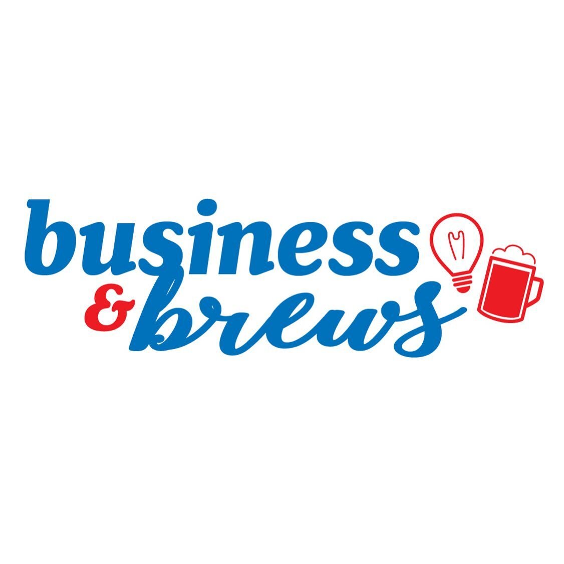 Business &amp; Brews logo done and ready to do business! Created for the virtual business meet ups hosted by the CGSBDC and my handsome hubs (he&rsquo;s a small business advisor) 🤩

*Columbia Gorge Small Business Development Center
:
:
#lunalilydesi