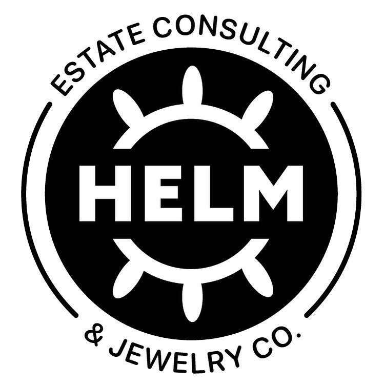 Logo design for HELM Estate Consulting &amp; Jewelry Co. 💎 
:
:
:
#lunalilydesigns #logodesign #graphicdesign #wisconsindesign #wisconsindesigner #branding #graphicdesigner #womeninbusiness #greenbaywisconsin