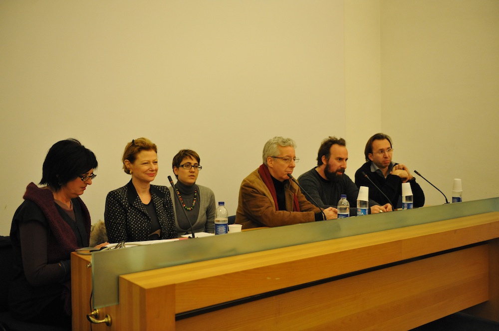 Panel discussion featuring Manuela Fugenzi, Nina Rosenblum, Daniel Allentuck and Pierpaolo Mittica- Strand + Rosenblum exhibition