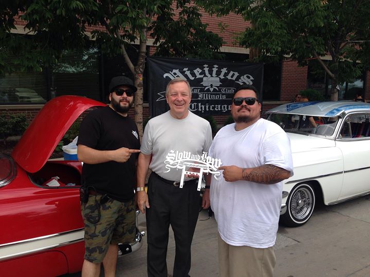 Senator Dick Durbin visited the festival in 2015!