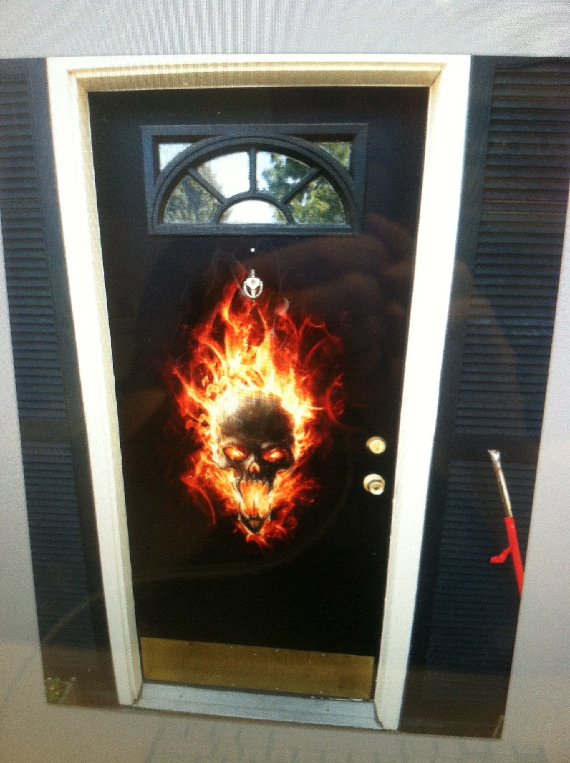 Halloween Door wrap — Rm Wraps