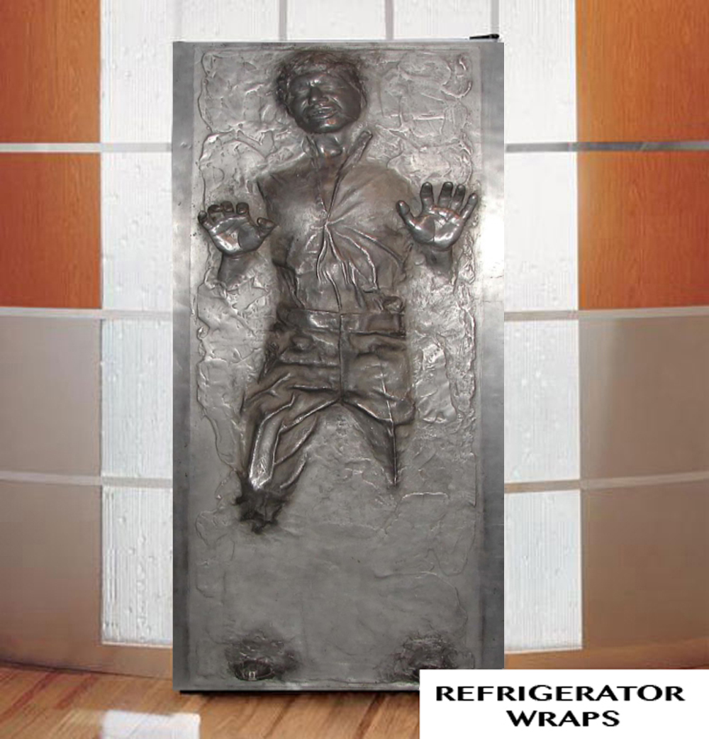 han solo carbonite door wrap