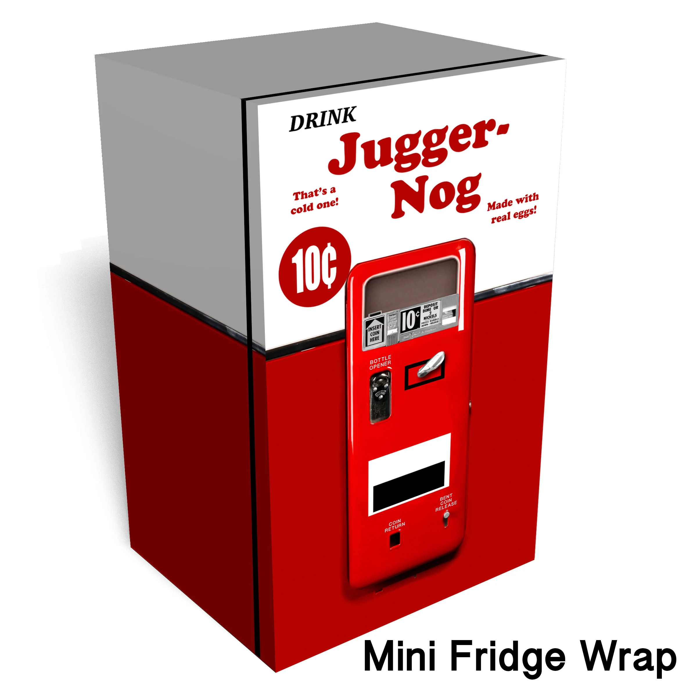 Juggernog Mini Fridge Skin Clean Rm Wraps