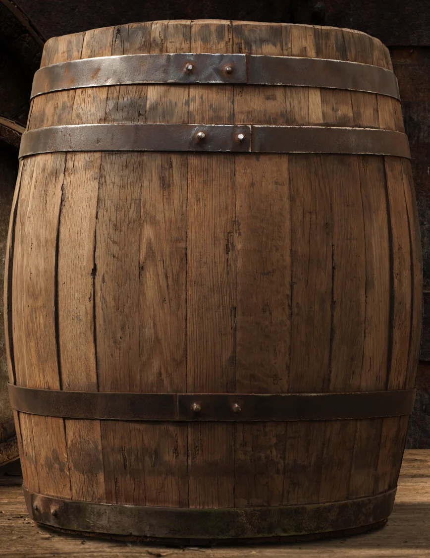 Barrel Mini Fridge Skin