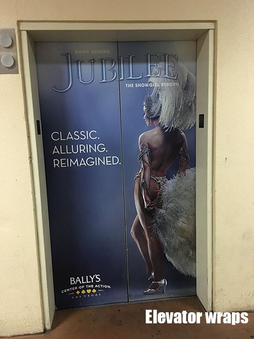 Elevator Door wrap Jubilee