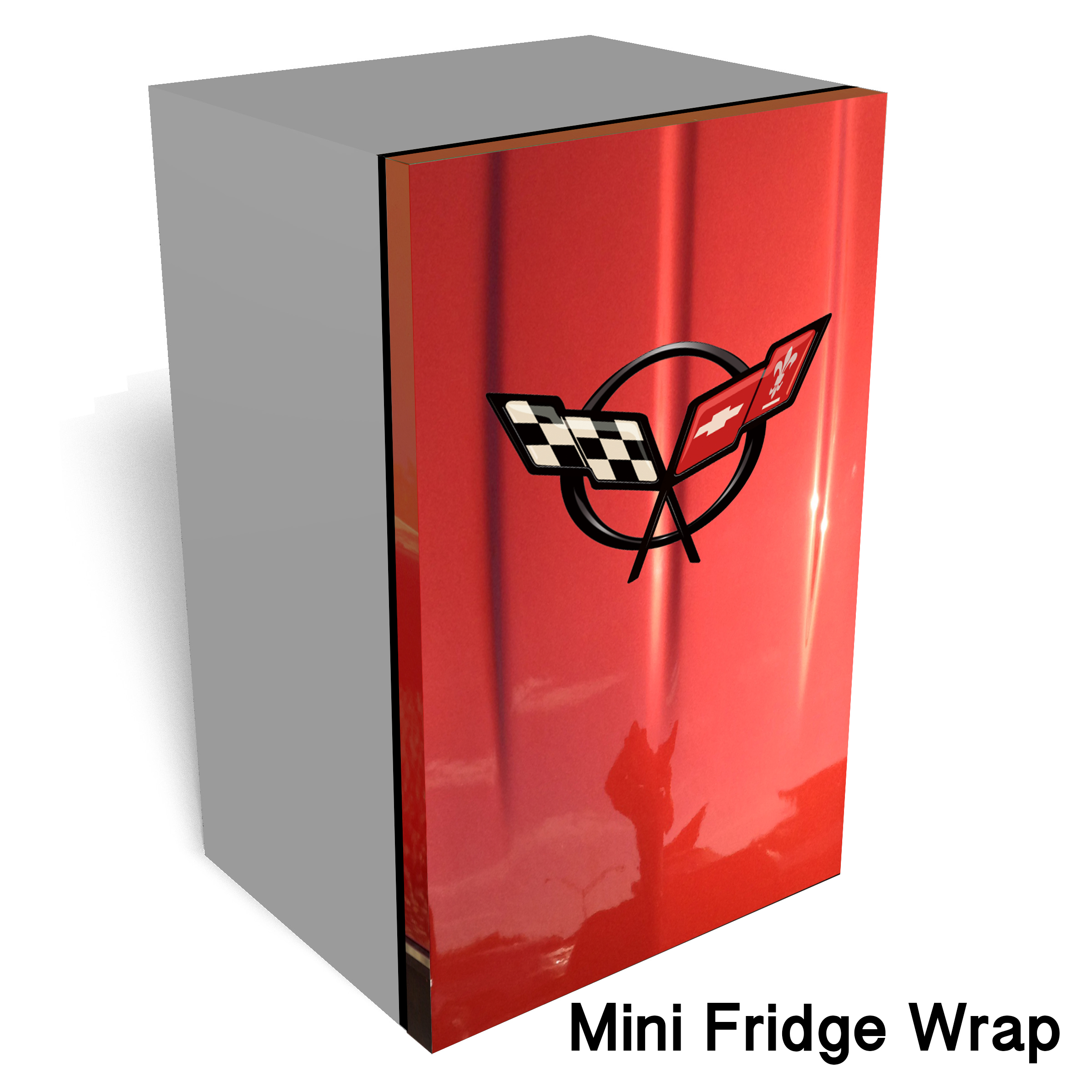 Corvette C5 Mini fridge wrap
