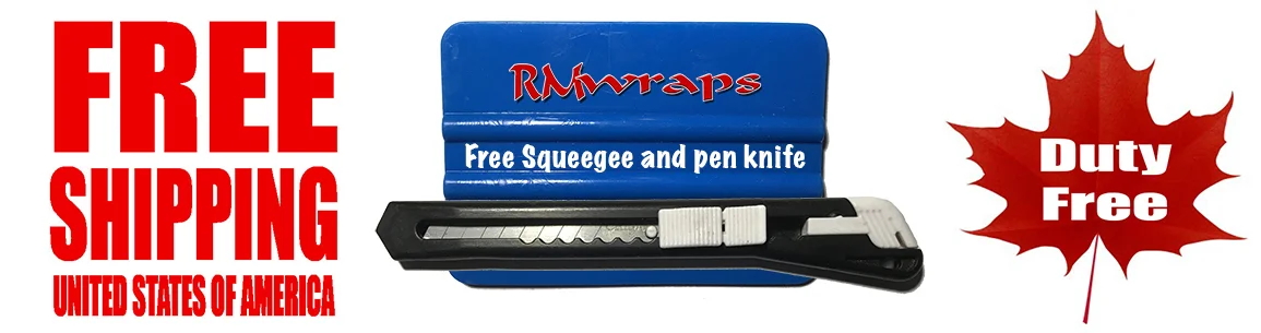 Free squeegee, blade and Shipping