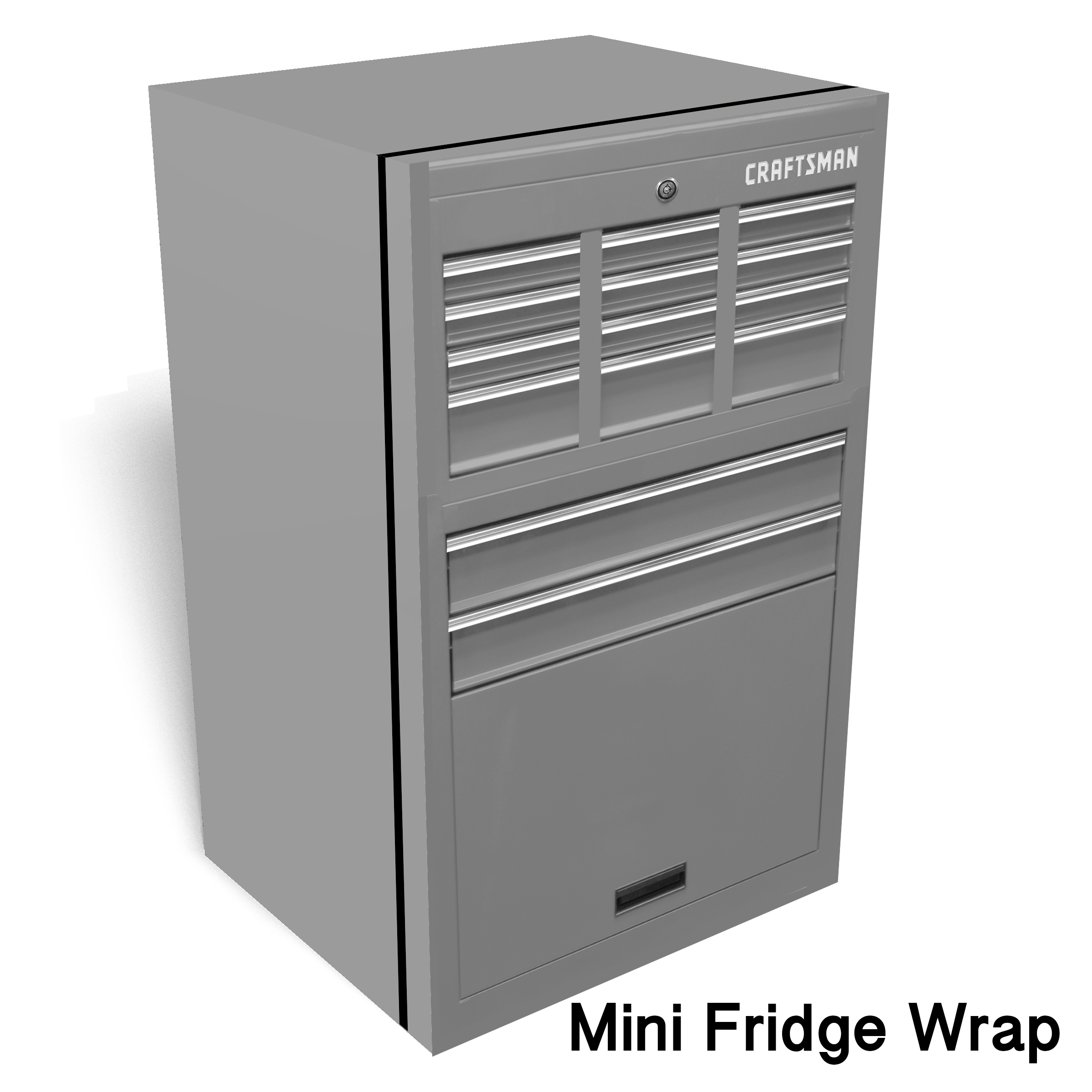 Craftsman Tool box Mini fridge wrap
