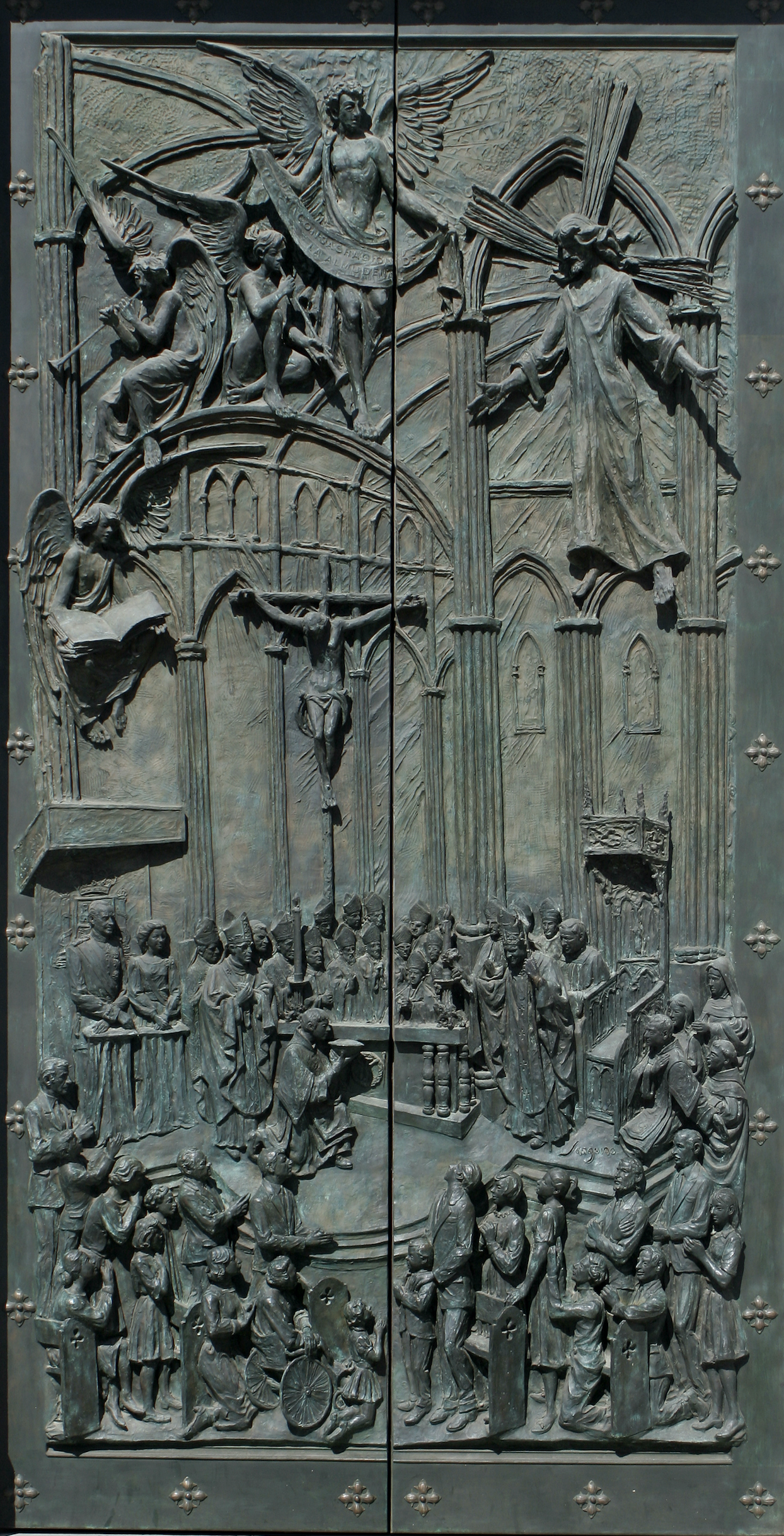 Church Door wrap