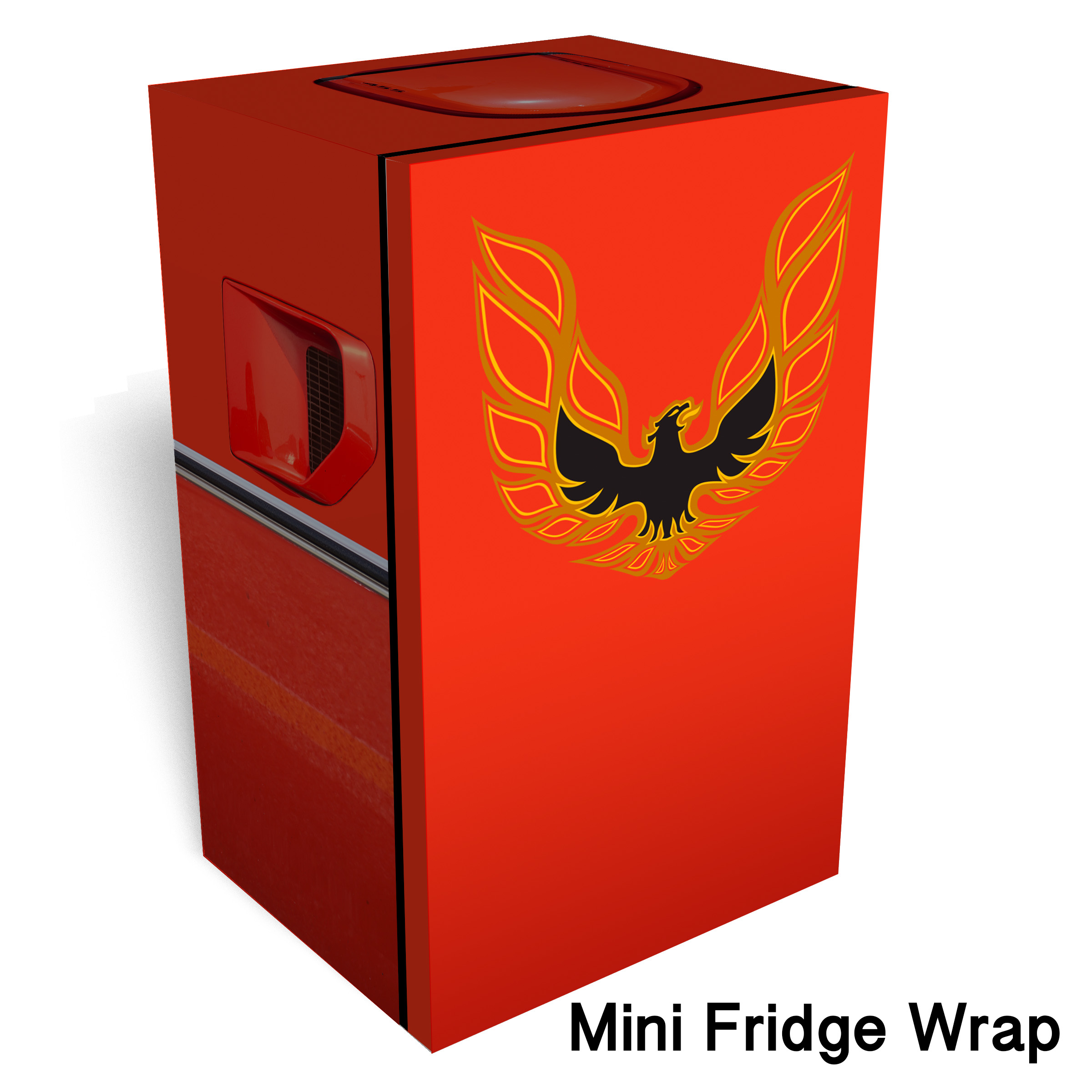 Firebird 1977 Mini Fridge Wrap