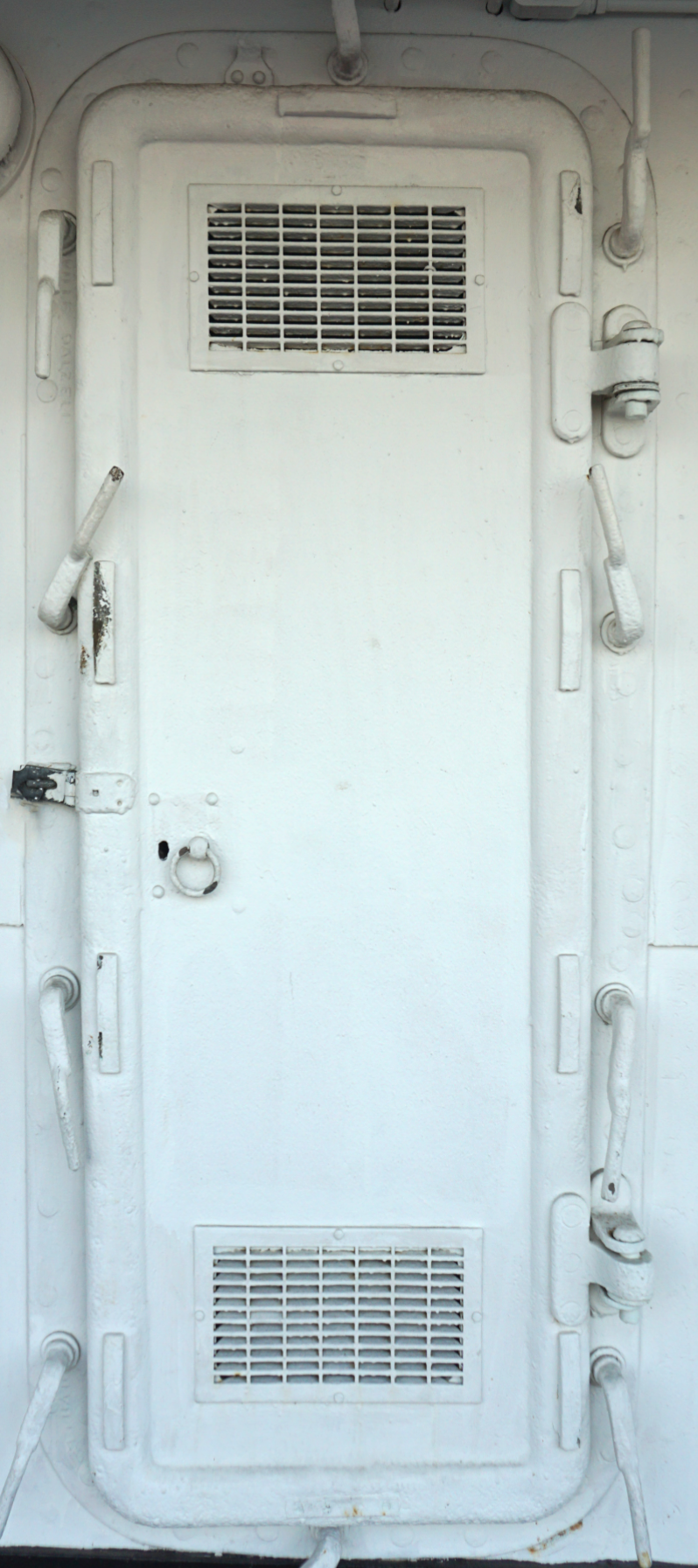 Old Ship Metal Door Vents Wrap