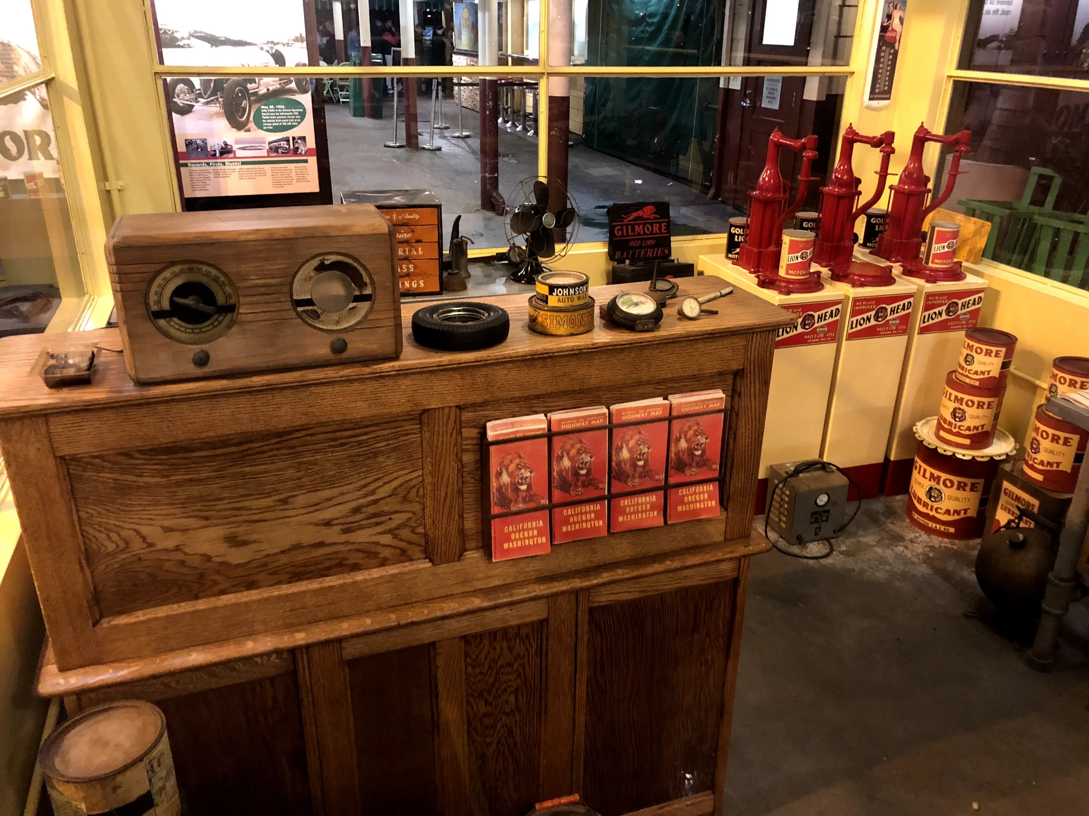 Gilmore Gasoline station
