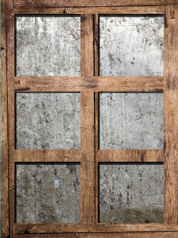 Tin Metal with Wooden Refrigerator wrap