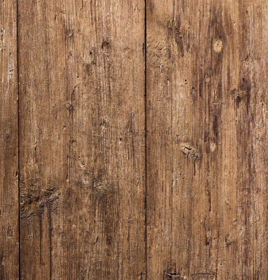Tin Metal with Wooden Refrigerator wrap