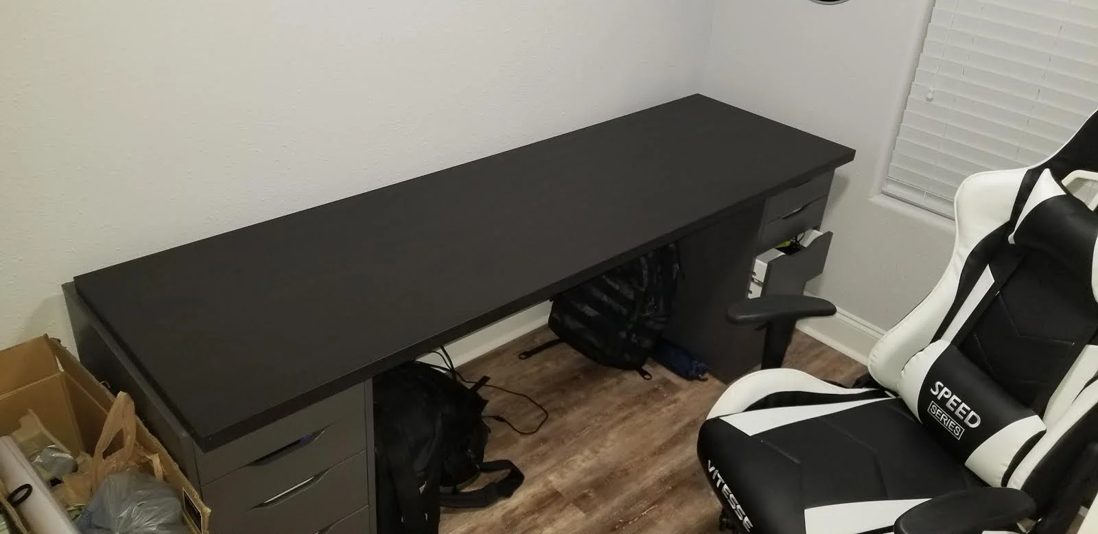 Black table