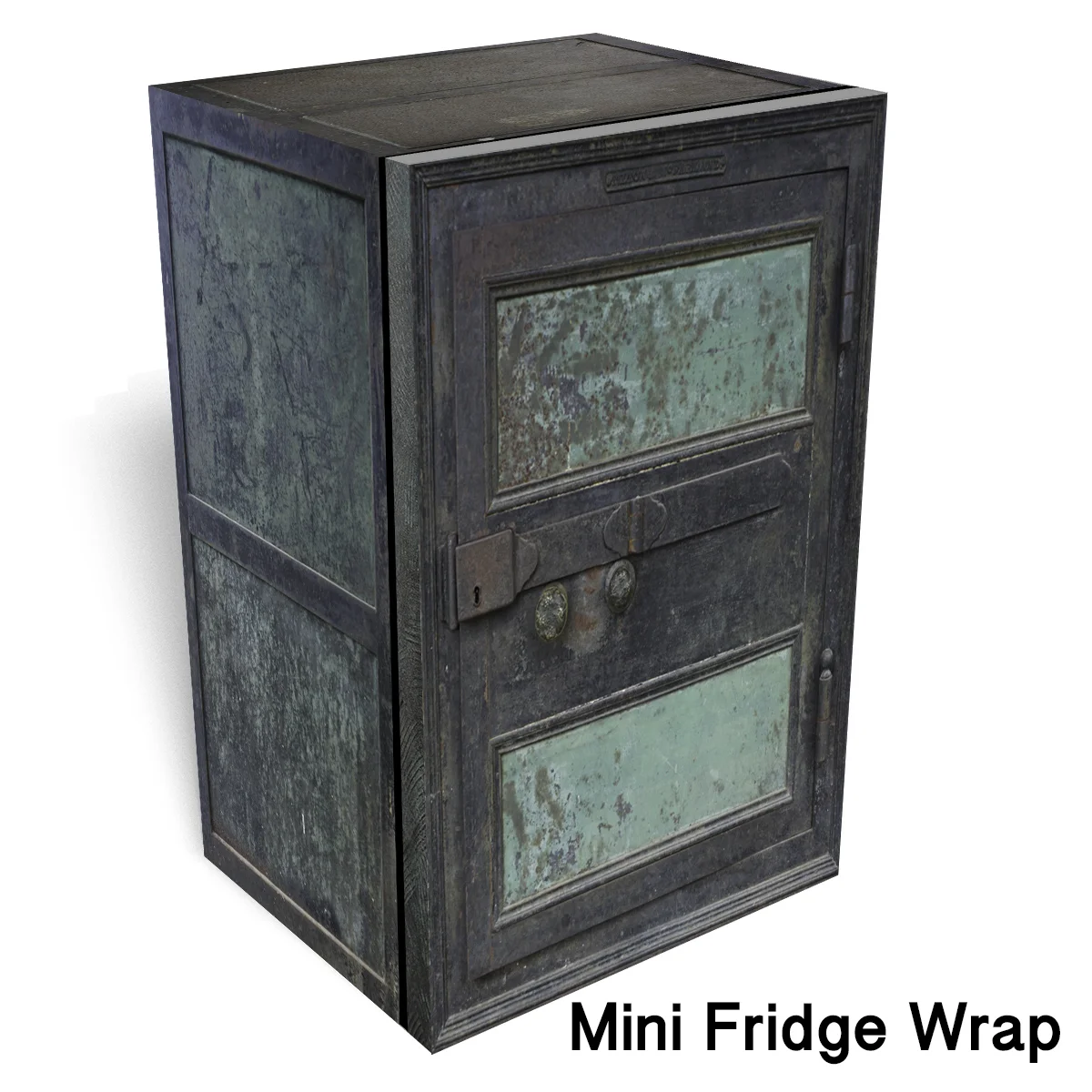 IC Vintage Safe Mini Fridge Wrap