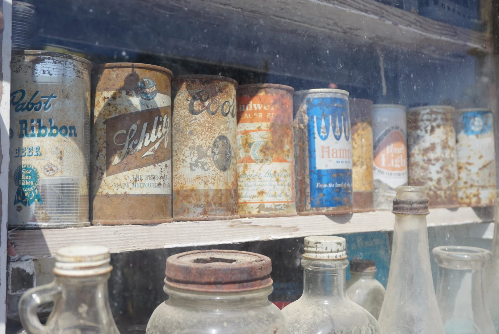 Copy of Copy of Old beer cans
