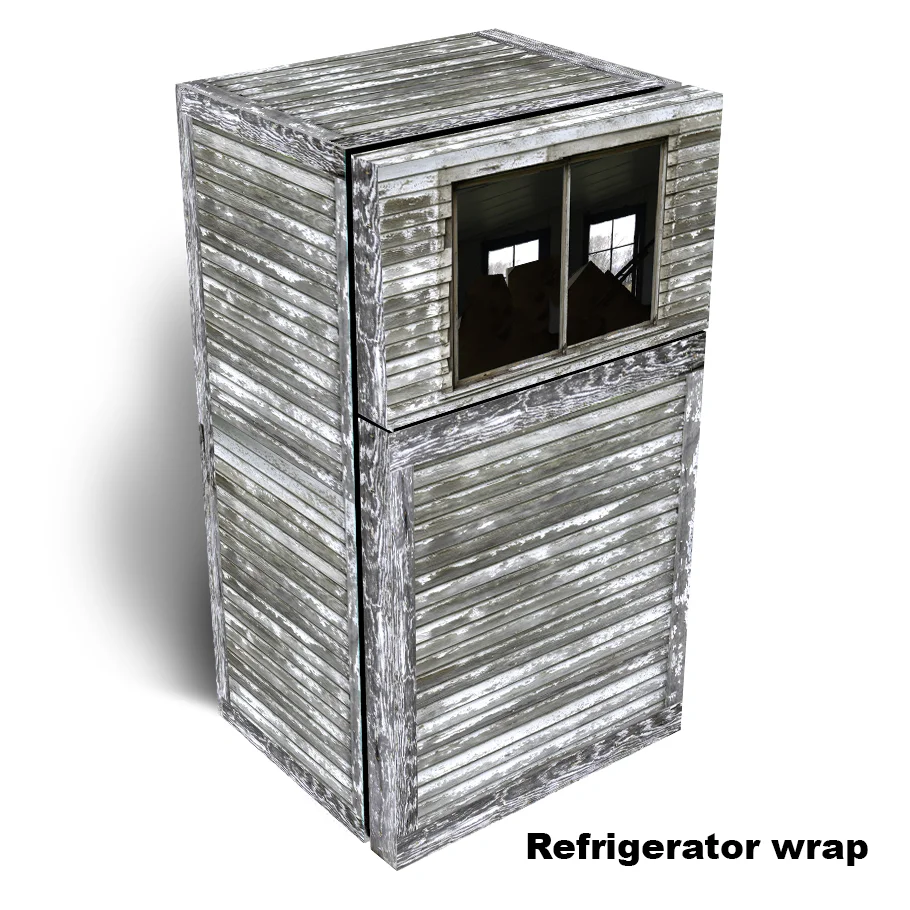 Time Passages Window Refrigerator Wrap 2