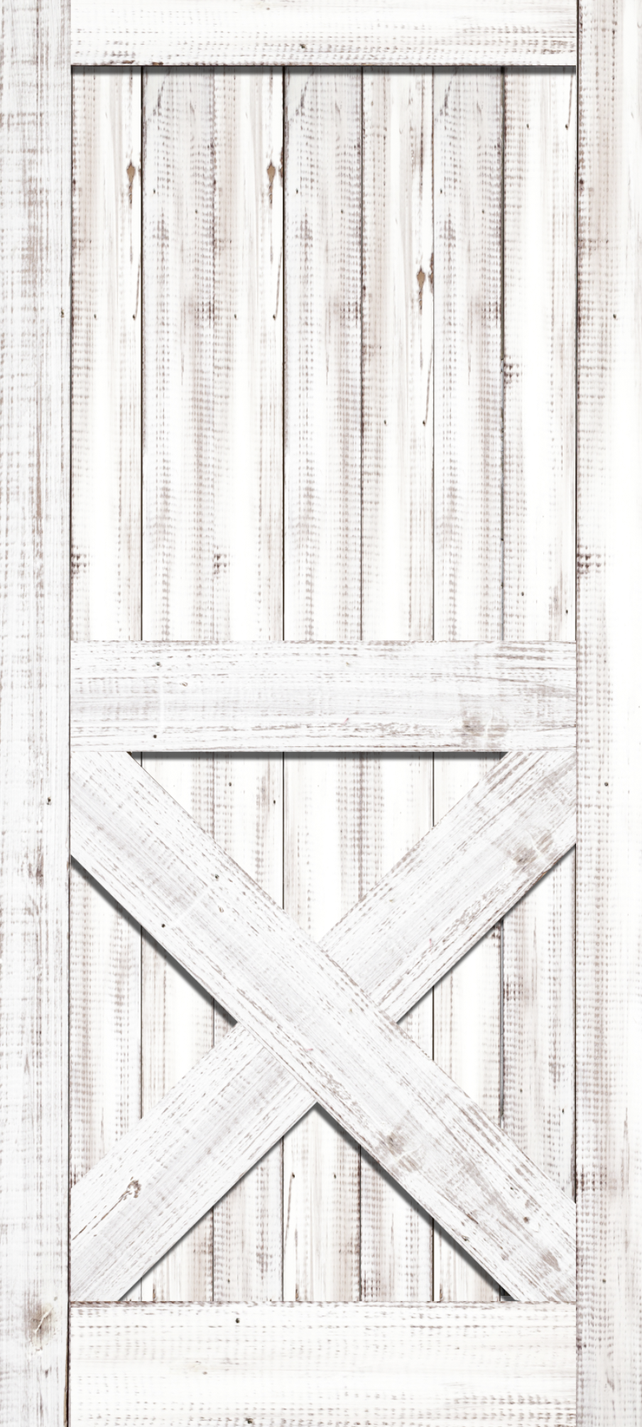 White, Barn, Door Wrap, Rm wraps, Barn door