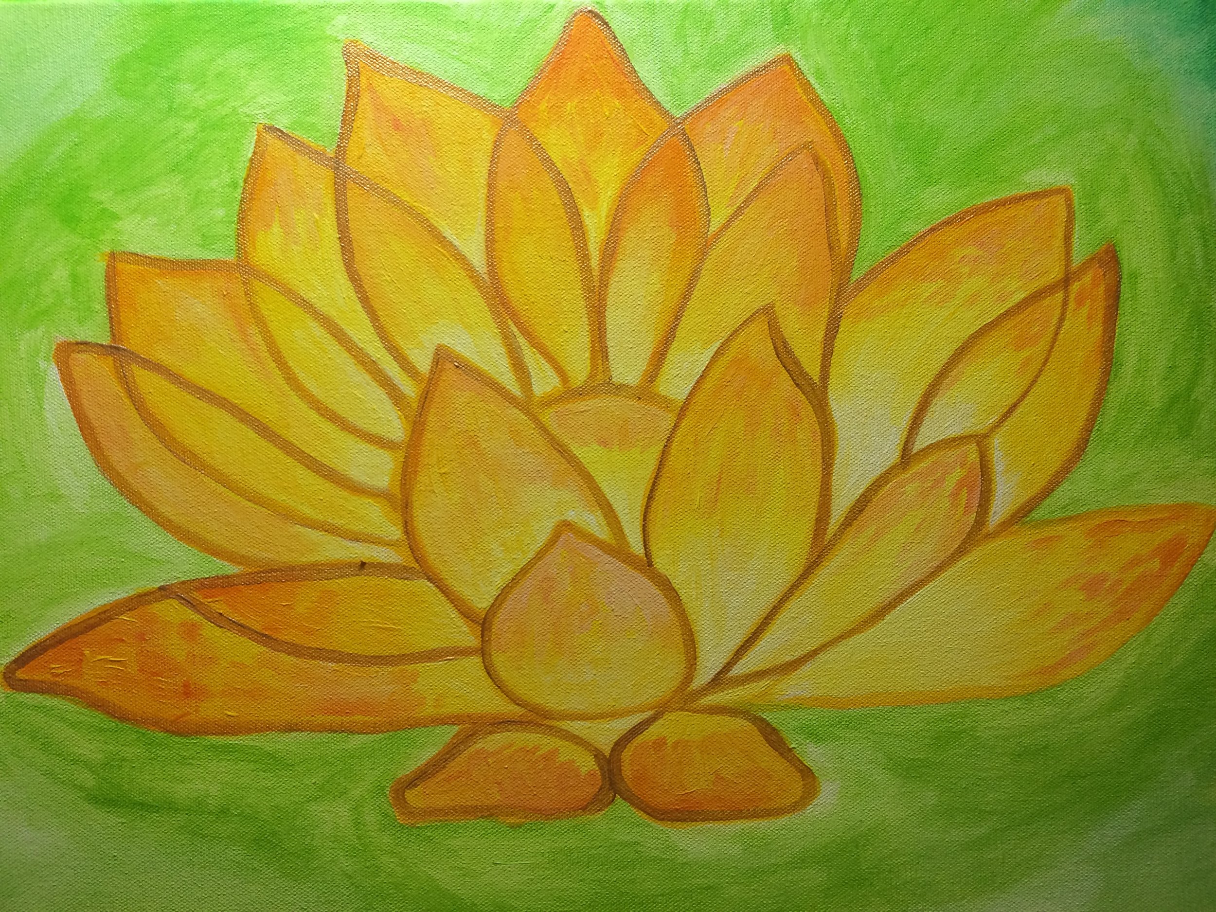 Manipura Chakra Yellow Lotus