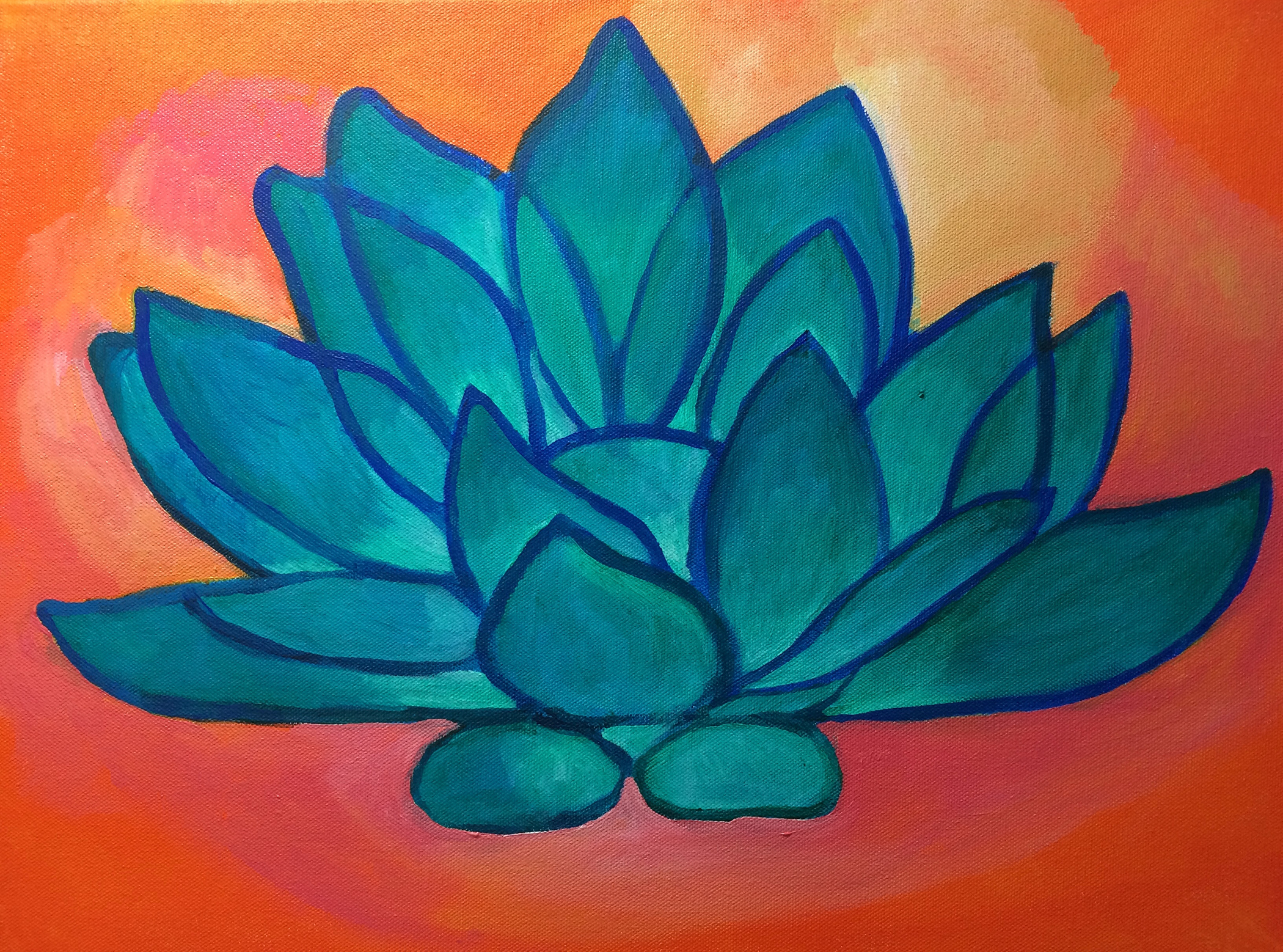 Vishuddha Chakra Turquoise Lotus