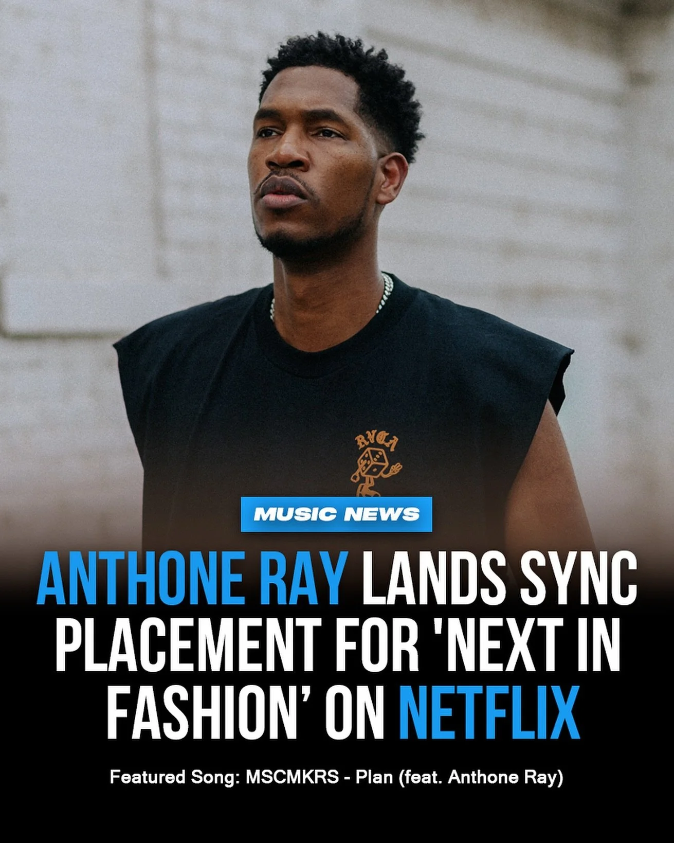 Another placement under my belt featuring my song &ldquo;Plan&rdquo; w/ MSCMKRS @mscmkrs for the Netflix show &lsquo;Next In Fashion&rdquo; @nextinfashion 🔥

#nextinfashion #netflix #synclicensing #mscmkrs #anthoneray