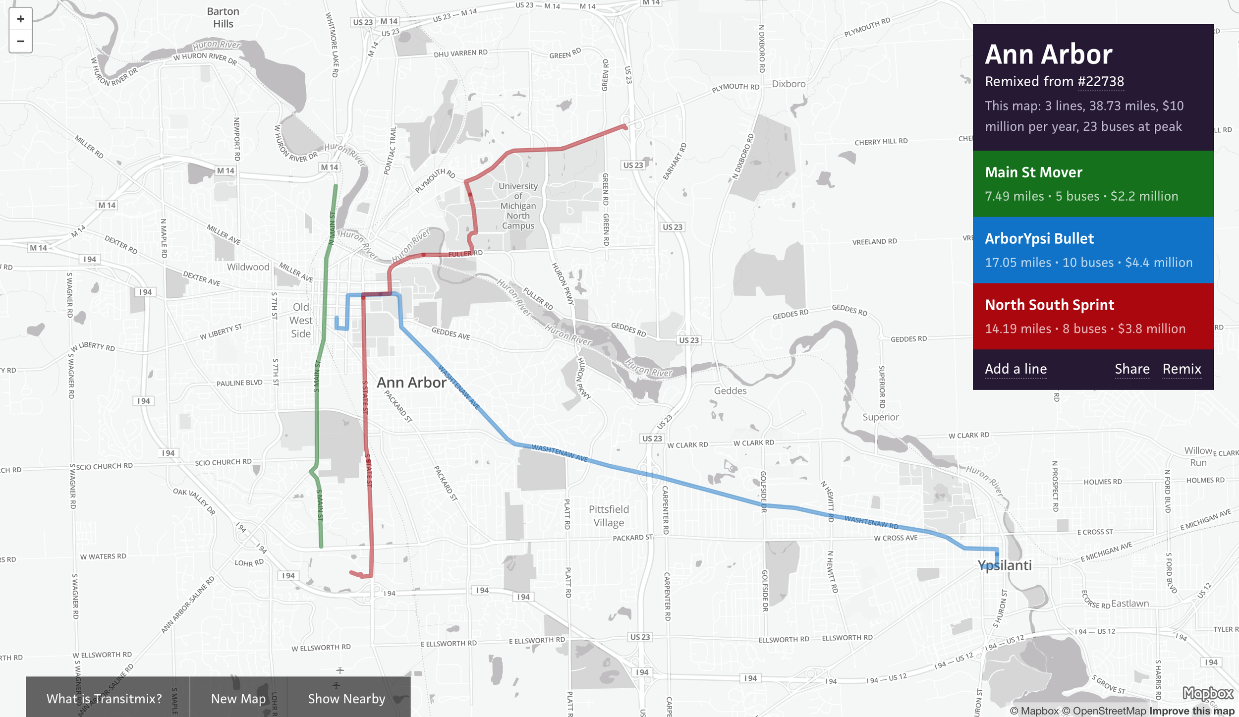 Design Your Own Transit System Using Transitmix