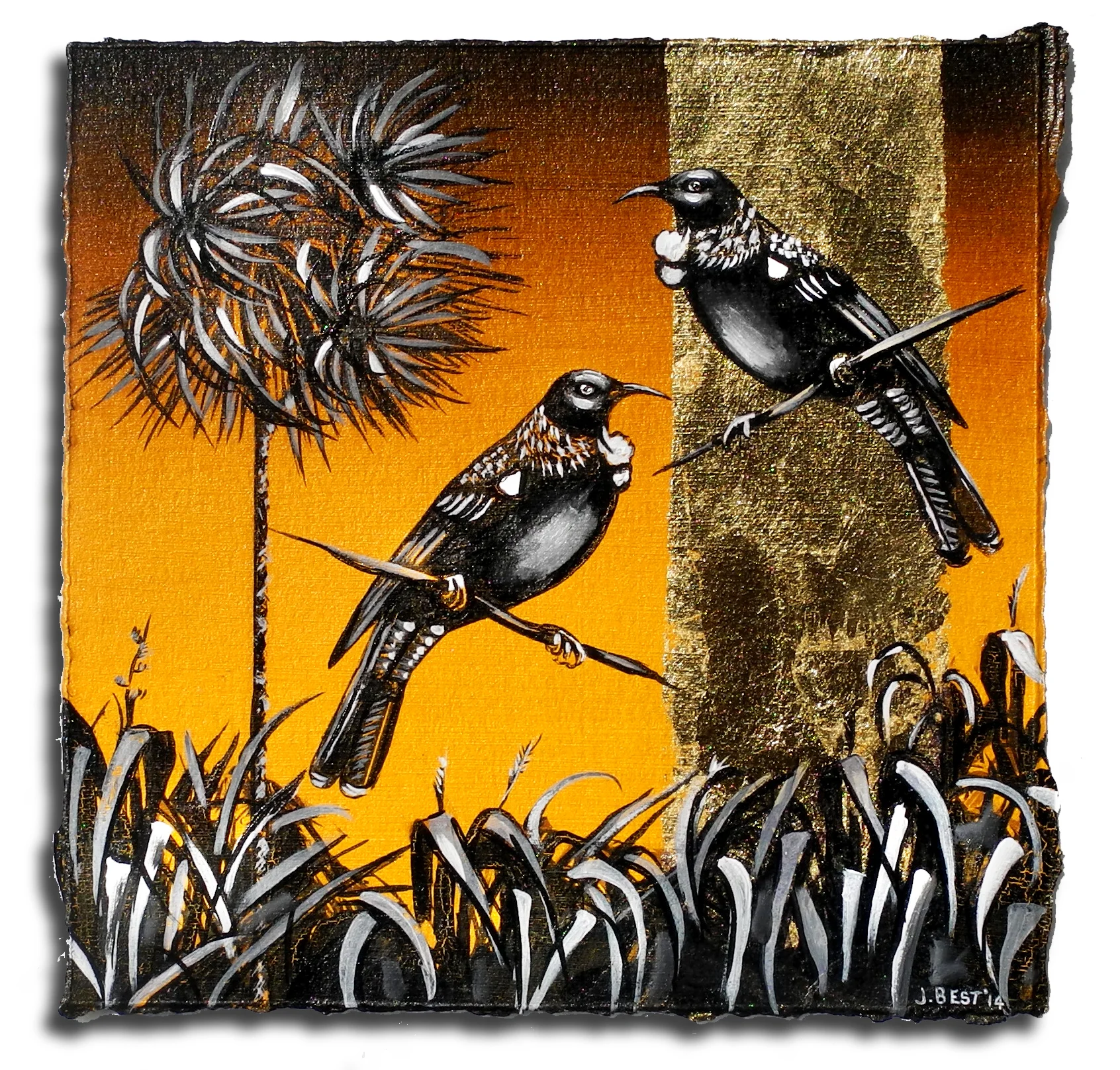 To Fly With You - Original from Iconic Series - Float Mount Framed - 340 X 340mm - Juliet Best - $600
