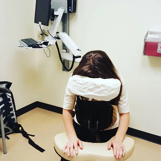 In medical offices, patient rooms, MOB's and Lounges. 