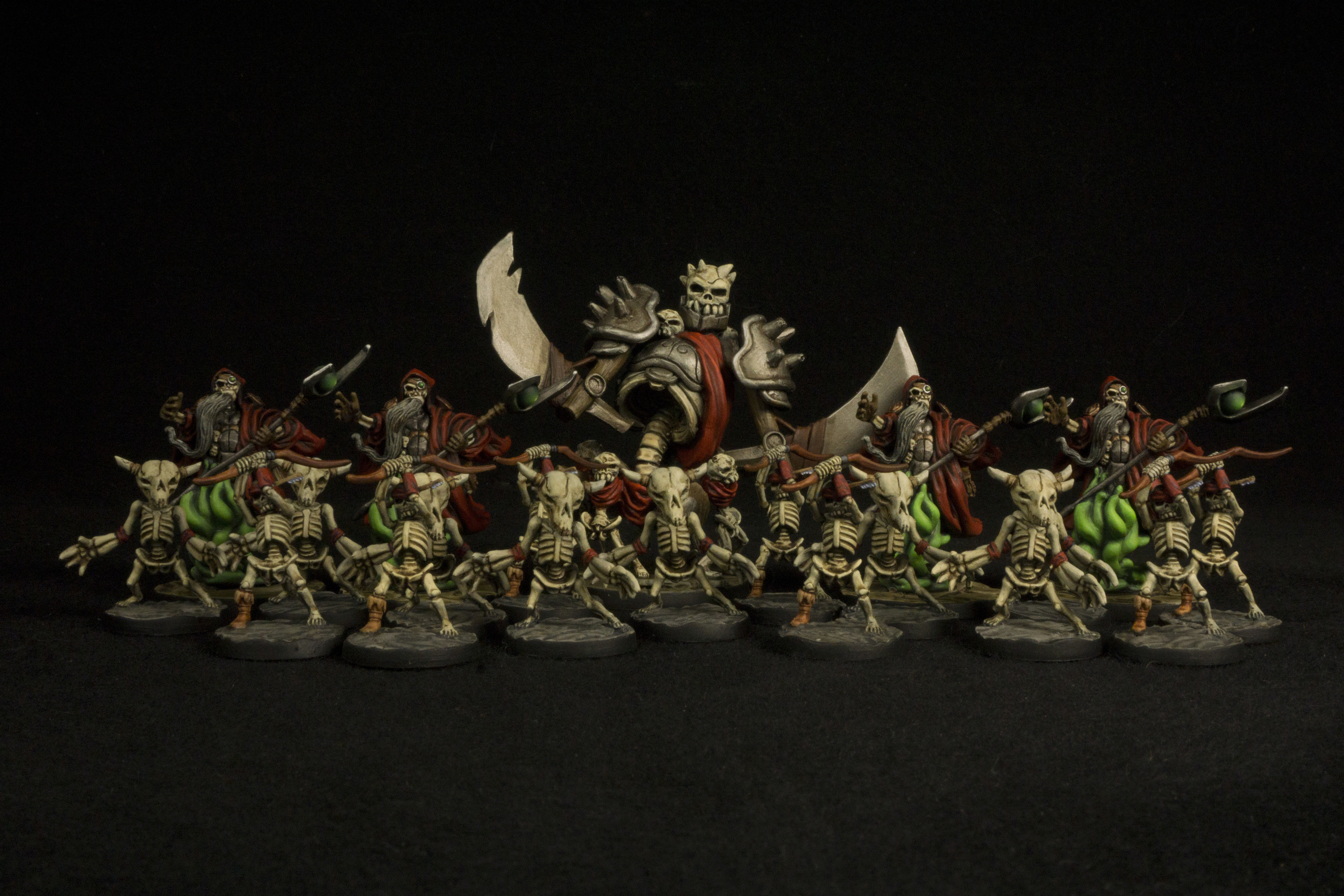 Myth Boardgame Skeletons